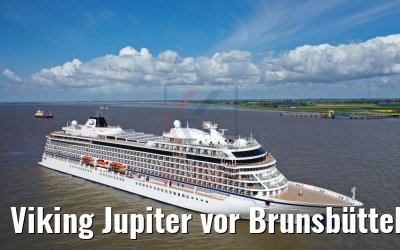 Viking Jupiter vor Brunsbüttel 07.05.2019