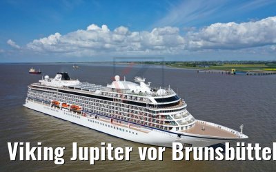 Viking Jupiter vor Brunsbüttel 07.05.2019