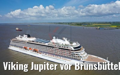Viking Jupiter vor Brunsbüttel 07.05.2019