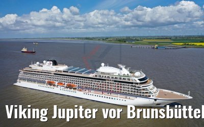Viking Jupiter vor Brunsbüttel 07.05.2019