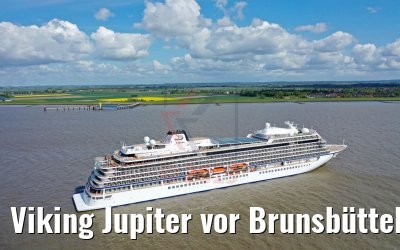 Viking Jupiter vor Brunsbüttel 07.05.2019