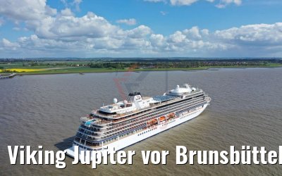 Viking Jupiter vor Brunsbüttel 07.05.2019
