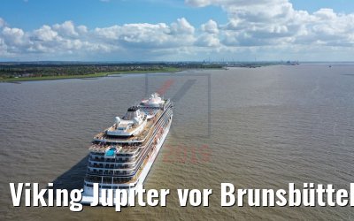 Viking Jupiter vor Brunsbüttel 07.05.2019