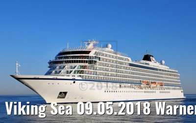 Viking Sea 09.05.2018 Warnemünde