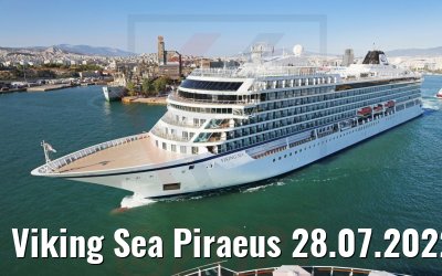 Viking Sea Piraeus 28.07.2022