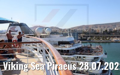 Viking Sea Piraeus 28.07.2022
