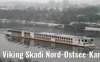 Viking Skadi Nord-Ostsee-Kanal 15.02.2013