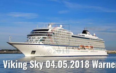 Viking Sky 04.05.2018 Warnemünde