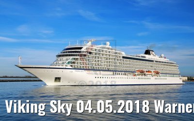 Viking Sky 04.05.2018 Warnemünde