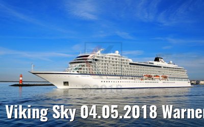 Viking Sky 04.05.2018 Warnemünde