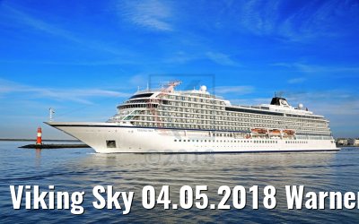 Viking Sky 04.05.2018 Warnemünde