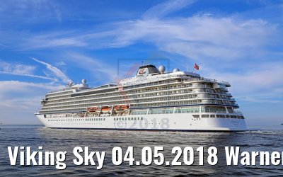 Viking Sky 04.05.2018 Warnemünde