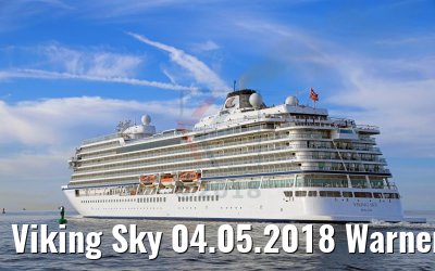 Viking Sky 04.05.2018 Warnemünde