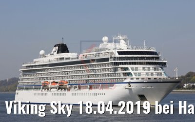 Viking Sky 18.04.2019 bei Hamburg