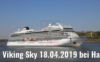 Viking Sky 18.04.2019 bei Hamburg