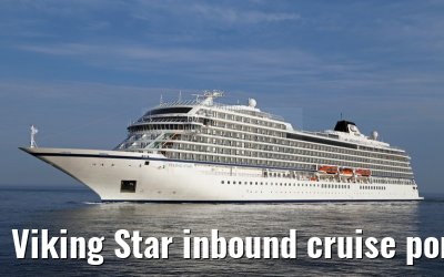 Viking Star inbound cruise port Warnemuende 05. July 2015