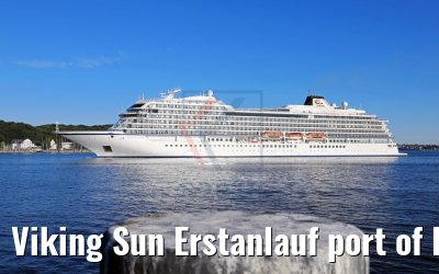 Viking Sun Erstanlauf port of Kiel 03.07.2018