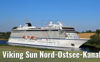 Viking Sun Nord-Ostsee-Kanal Passage 03.07.2018