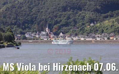 MS Viola bei Hirzenach 07.06.2019