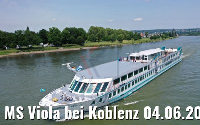 MS Viola bei Koblenz 04.06.2019