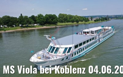 MS Viola bei Koblenz 04.06.2019