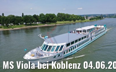 MS Viola bei Koblenz 04.06.2019