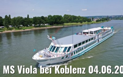 MS Viola bei Koblenz 04.06.2019