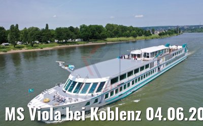 MS Viola bei Koblenz 04.06.2019