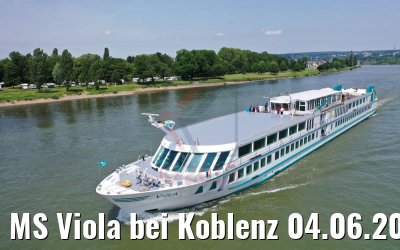 MS Viola bei Koblenz 04.06.2019