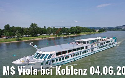 MS Viola bei Koblenz 04.06.2019