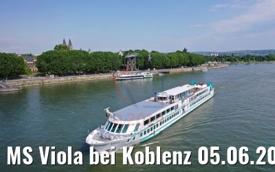 MS Viola bei Koblenz 05.06.2019