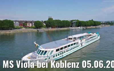 MS Viola bei Koblenz 05.06.2019