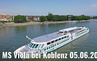 MS Viola bei Koblenz 05.06.2019