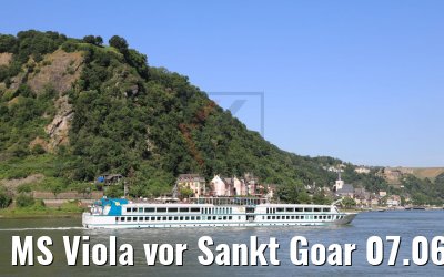 MS Viola vor Sankt Goar 07.06.2019