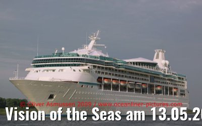 Vision of the Seas am 13.05.2009 auf dem Nordseekanal