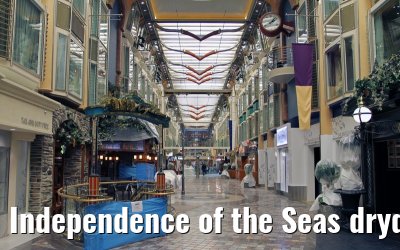 Independence of the Seas drydock Hamburg, April 25, 2013