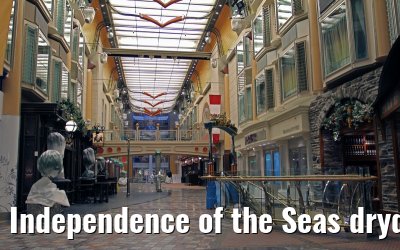 Independence of the Seas drydock Hamburg, April 25, 2013