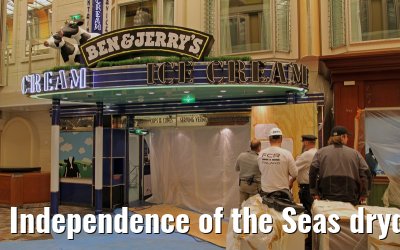 Independence of the Seas drydock Hamburg, April 25, 2013