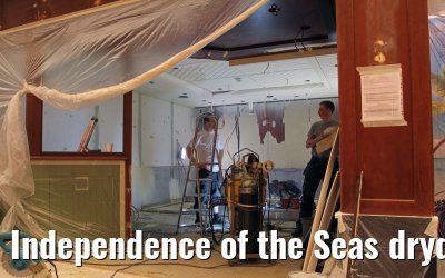 Independence of the Seas drydock Hamburg, April 25, 2013