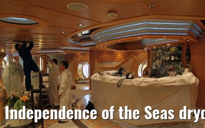 Independence of the Seas drydock Hamburg, April 25, 2013