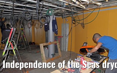 Independence of the Seas drydock Hamburg, April 25, 2013