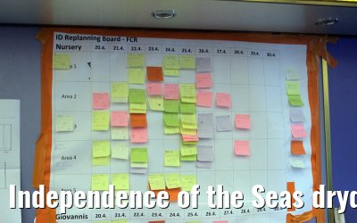 Independence of the Seas drydock Hamburg, April 25, 2013