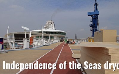 Independence of the Seas drydock Hamburg, April 25, 2013