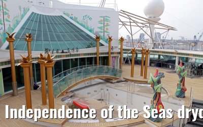 Independence of the Seas drydock Hamburg, April 25, 2013