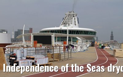 Independence of the Seas drydock Hamburg, April 25, 2013