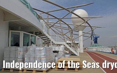 Independence of the Seas drydock Hamburg, April 25, 2013