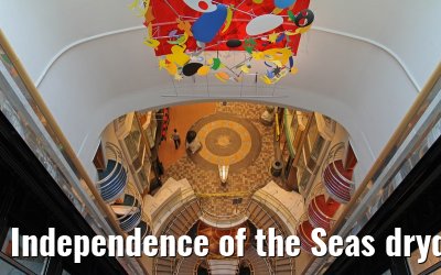 Independence of the Seas drydock Hamburg, April 25, 2013