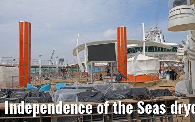 Independence of the Seas drydock Hamburg, April 25, 2013