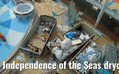 Independence of the Seas drydock Hamburg, April 25, 2013