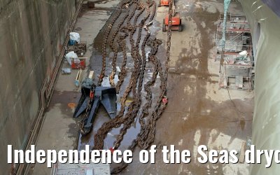 Independence of the Seas drydock Hamburg, April 25, 2013